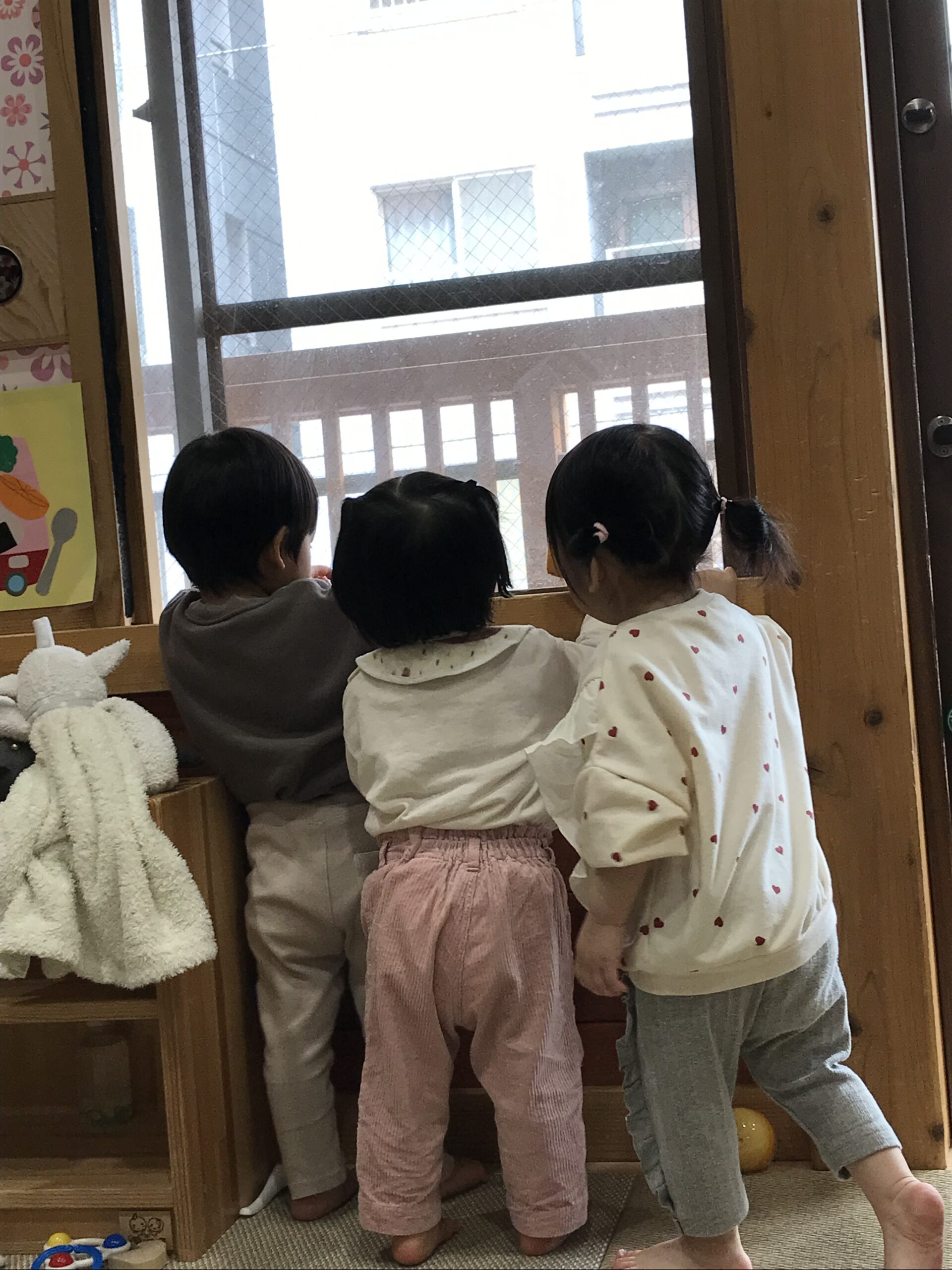 白石園　お友達と遊んだよ♥️