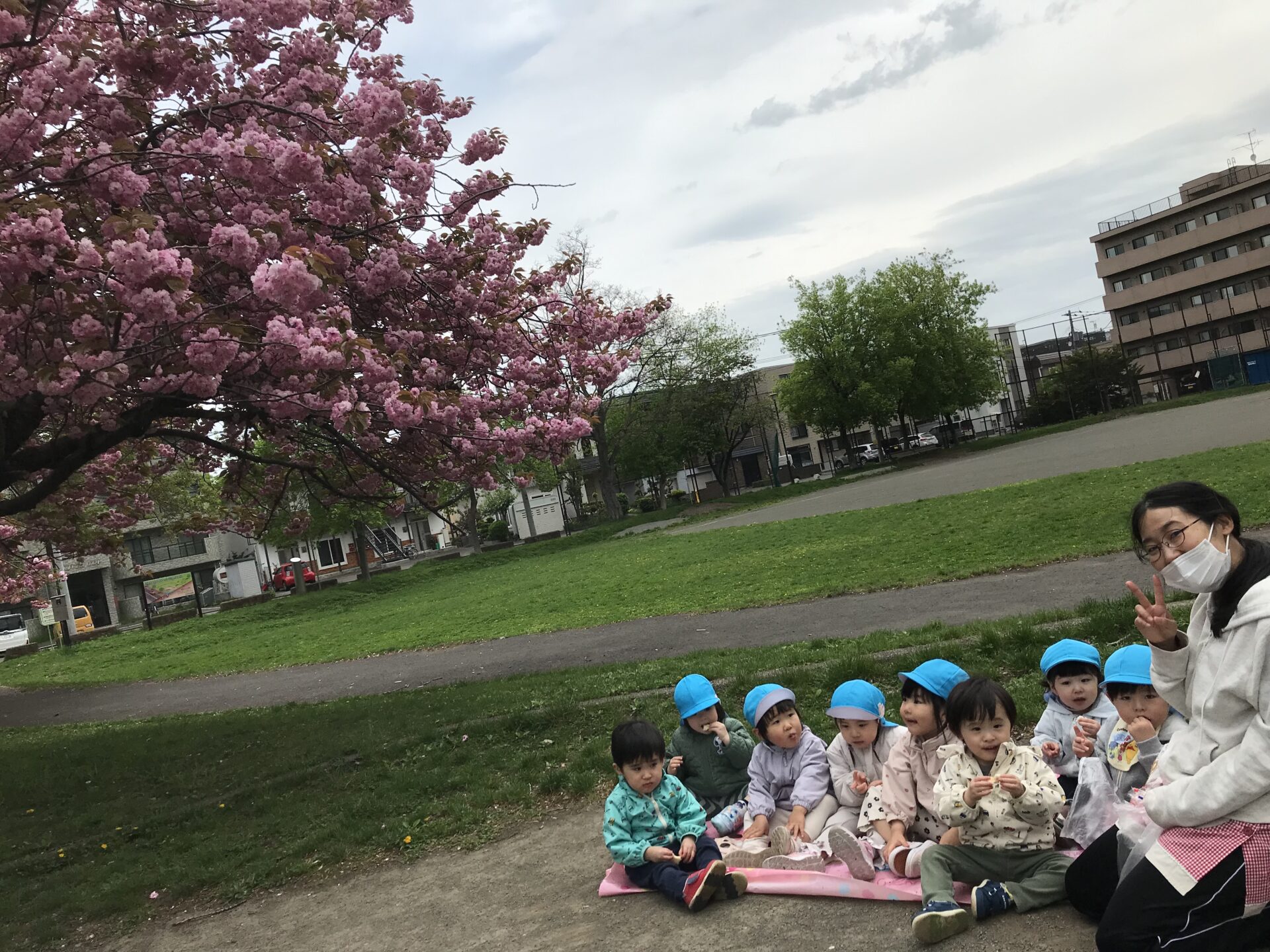 白石園　くるみ組春の遠足