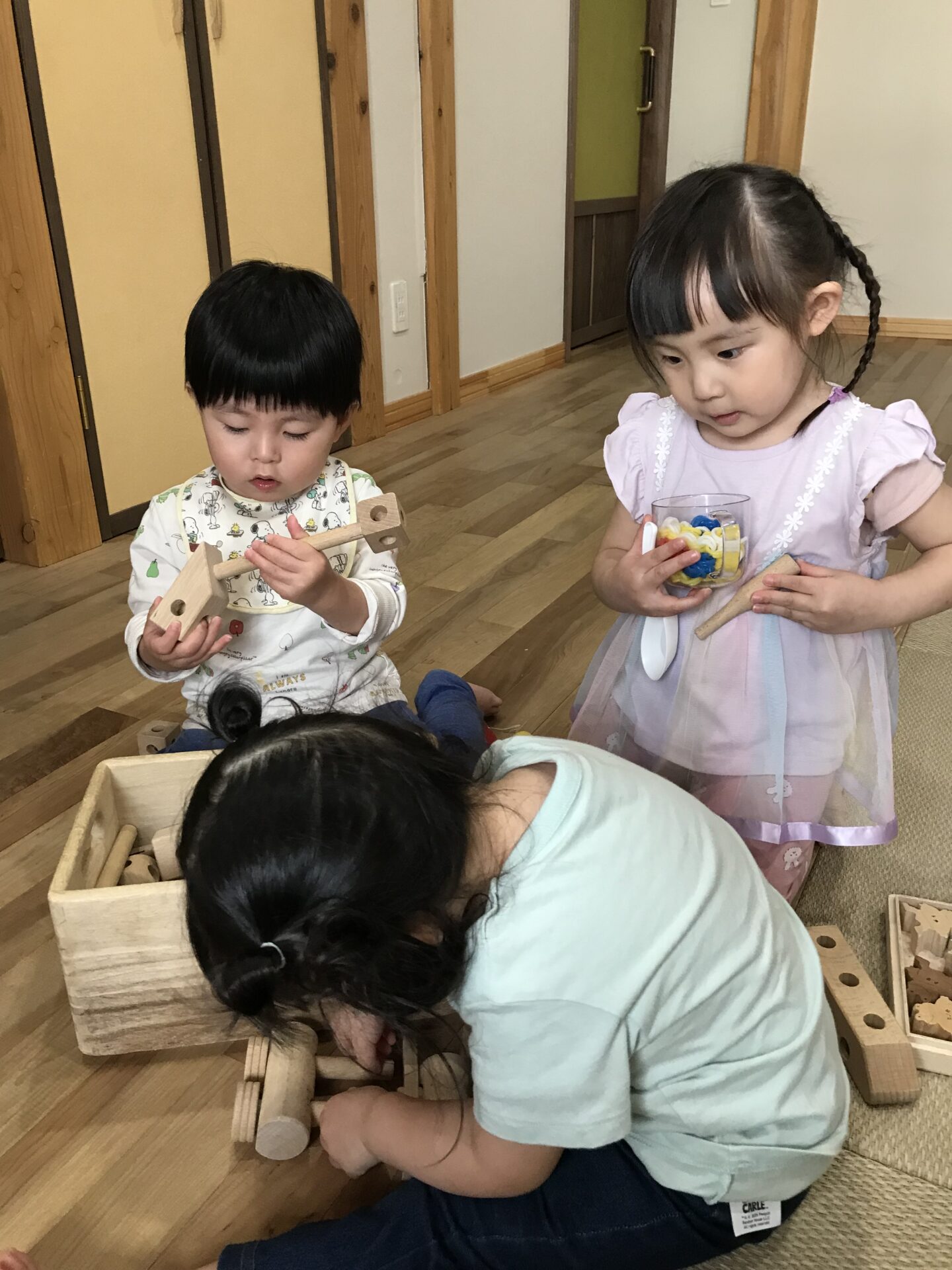 白石園　組み立てあそび🌲