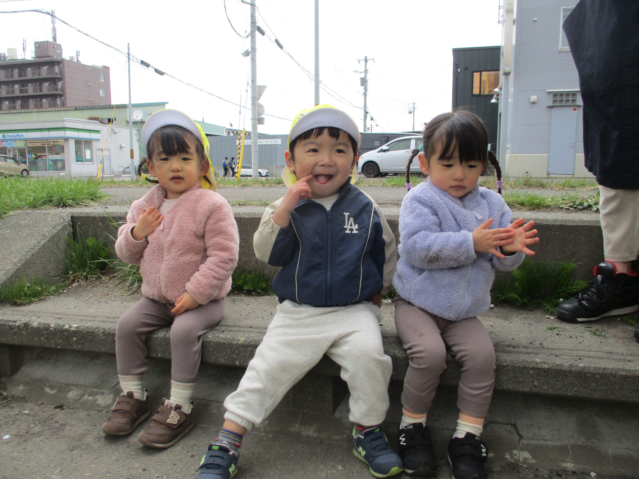 新川園　くるみ組　春のお花見遠足♪