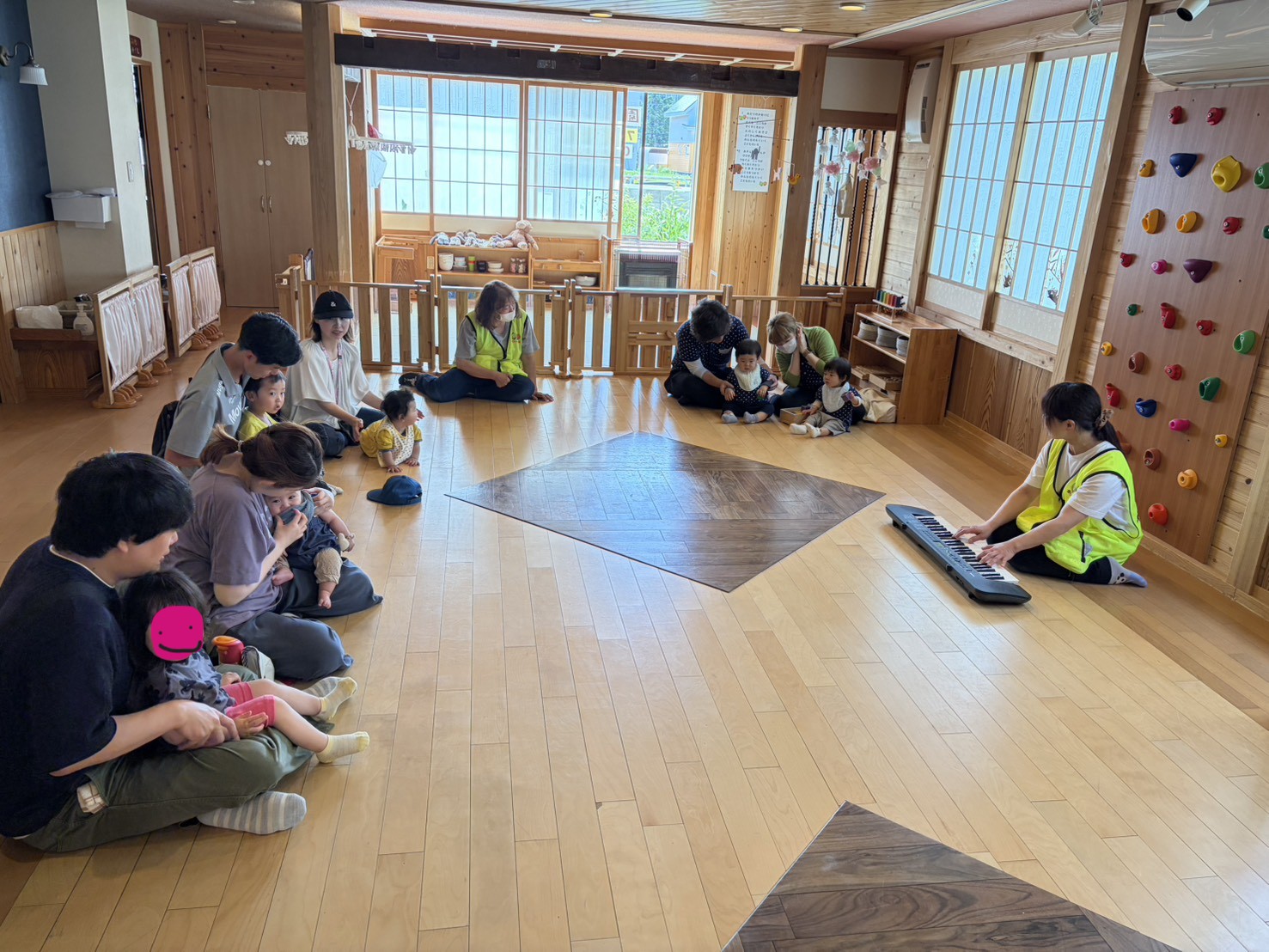 屯田園　　春の保育参観🌼