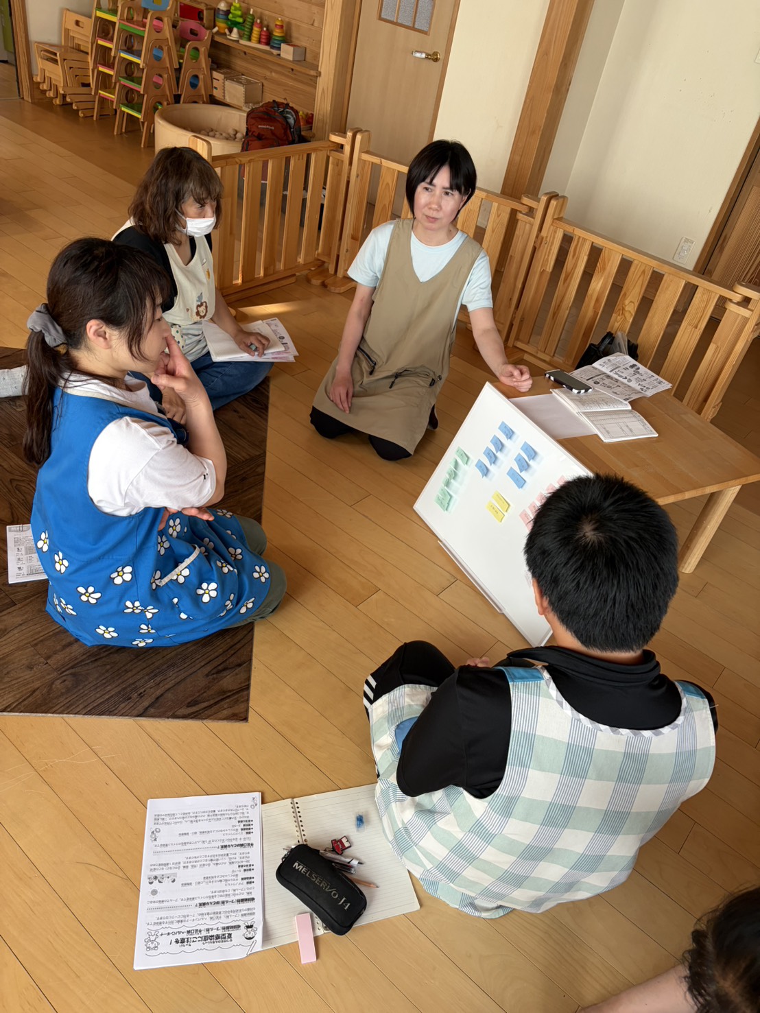 屯田園　園内研修📚
