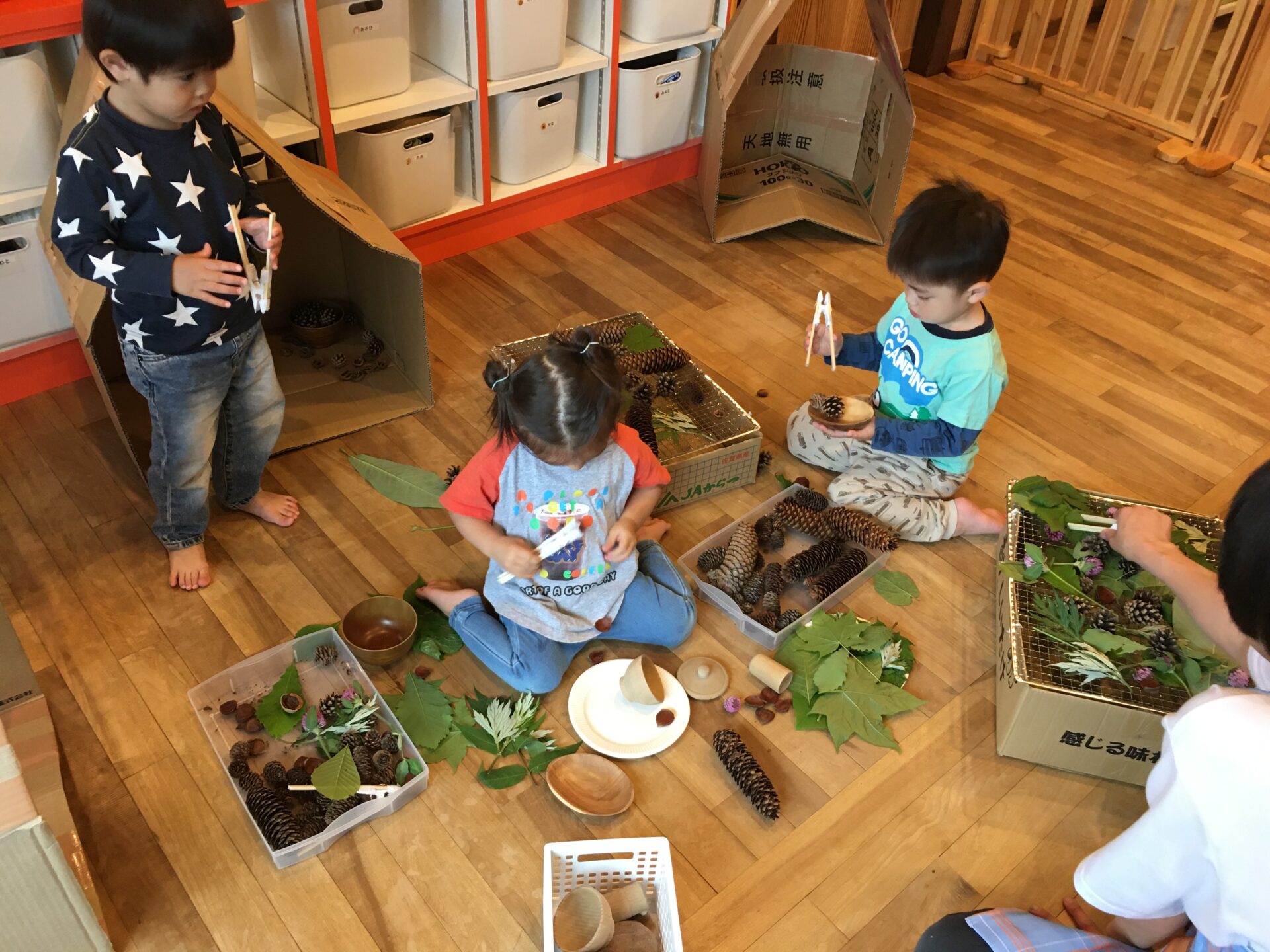 藤野園　くるみ組　みんなでキャンプごっこ☆