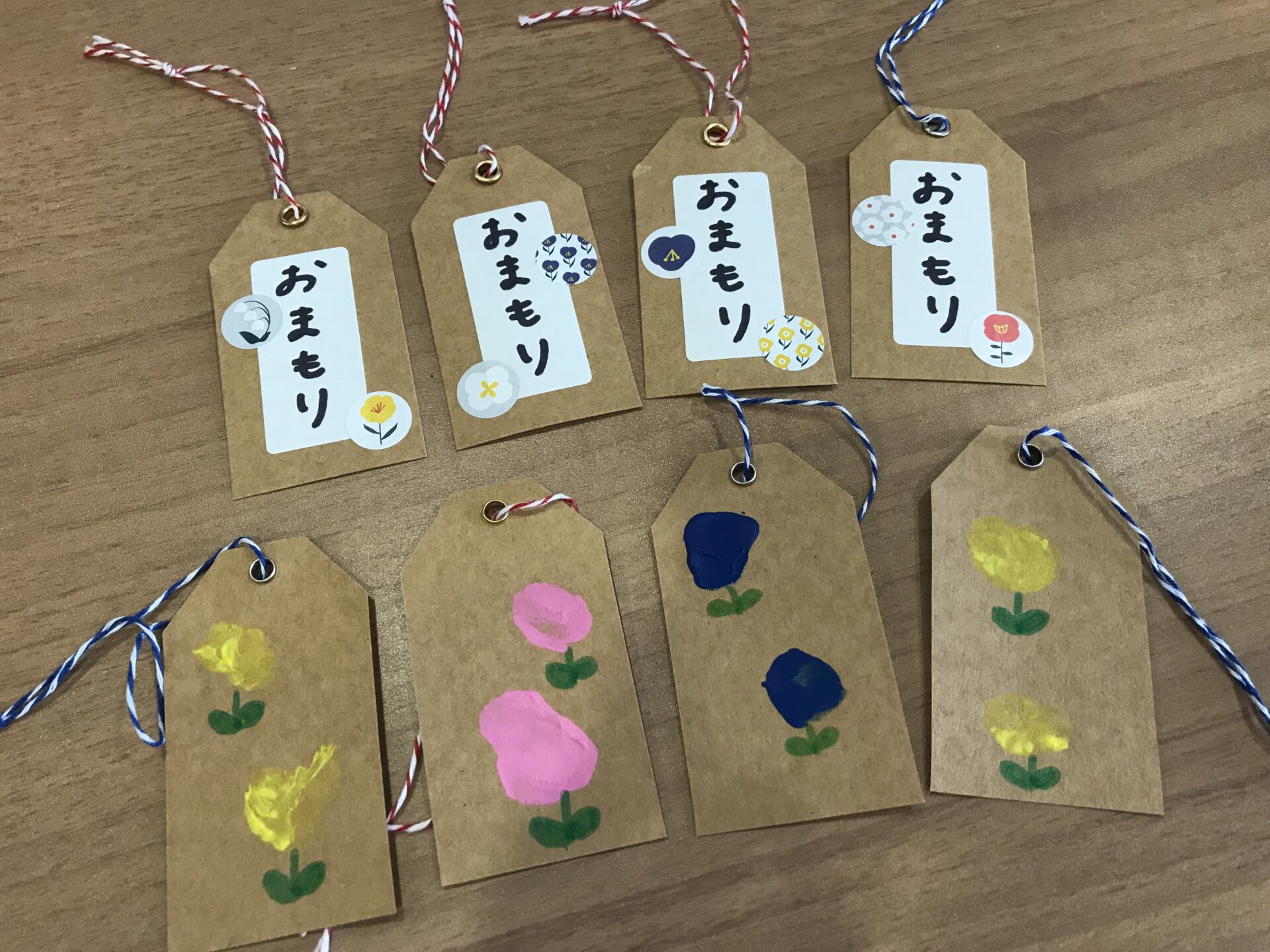 白石園　くり組　お守り作ったよ✨